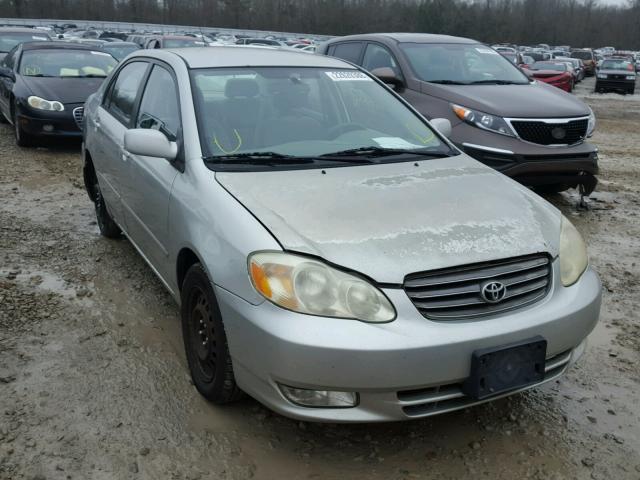 1NXBR32E33Z042308 - 2003 TOYOTA COROLLA CE SILVER photo 1