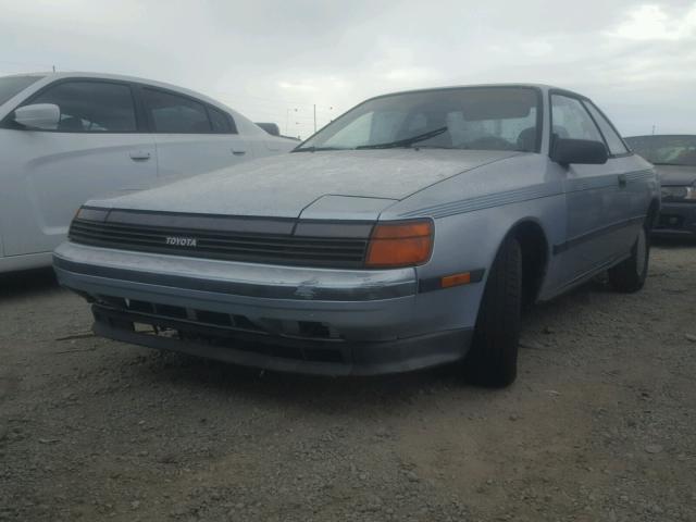 JT2ST66C3K7338225 - 1989 TOYOTA CELICA ST BLUE photo 2