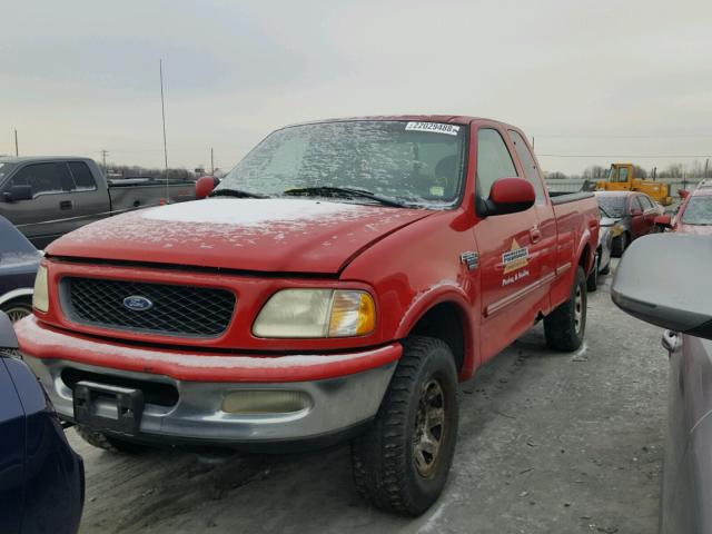 1FTPX28L2WKA29629 - 1998 FORD F250 RED photo 2