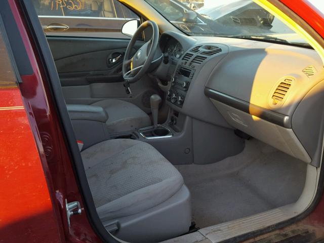 1G1ZS58F27F196319 - 2007 CHEVROLET MALIBU LS BURGUNDY photo 5