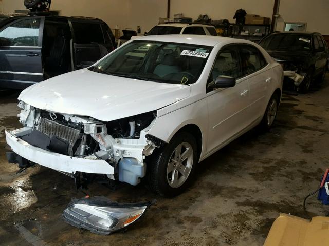 1G11B5SA5DF124732 - 2013 CHEVROLET MALIBU LS WHITE photo 2