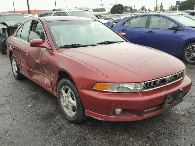 4A3AA46G4YE162285 - 2000 MITSUBISHI GALANT ES BURGUNDY photo 1