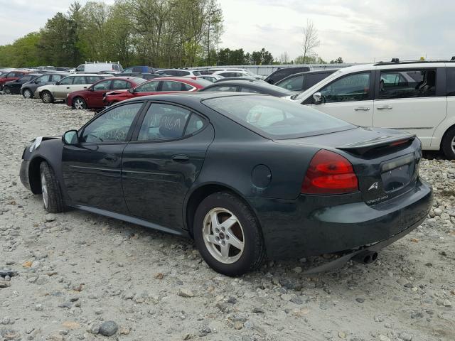 2G2WP522641280913 - 2004 PONTIAC GRAND PRIX GREEN photo 3