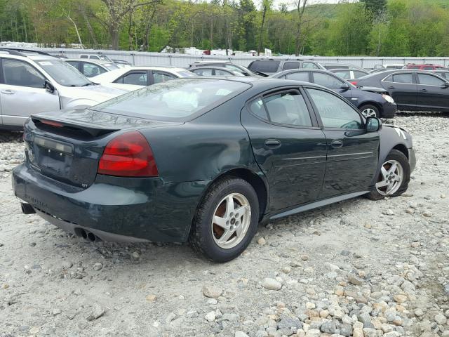 2G2WP522641280913 - 2004 PONTIAC GRAND PRIX GREEN photo 4