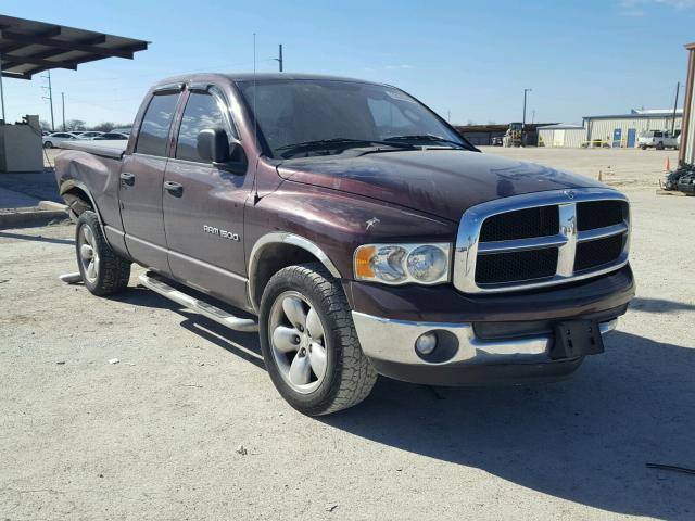 1D7HA18N64J137679 - 2004 DODGE RAM 1500 S PURPLE photo 1