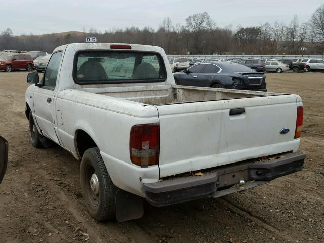 1FTCR10U0VUC51774 - 1997 FORD RANGER WHITE photo 3