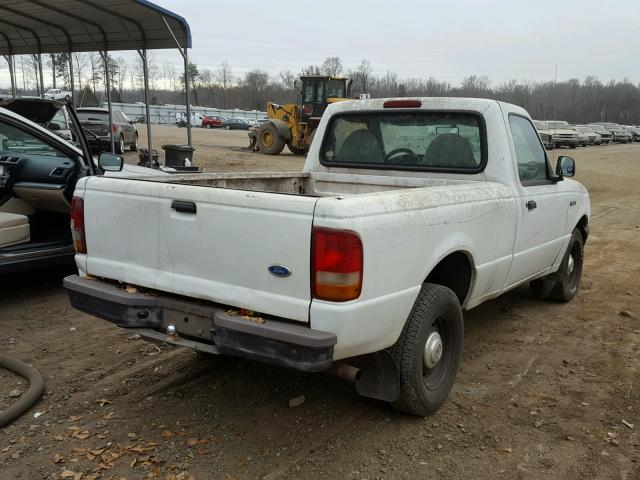 1FTCR10U0VUC51774 - 1997 FORD RANGER WHITE photo 4