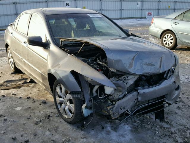 1HGCP36878A020762 - 2008 HONDA ACCORD EXL GRAY photo 1