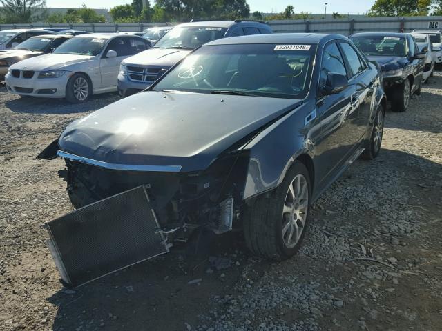 1G6D25EY4B0132496 - 2011 CADILLAC CTS GRAY photo 2