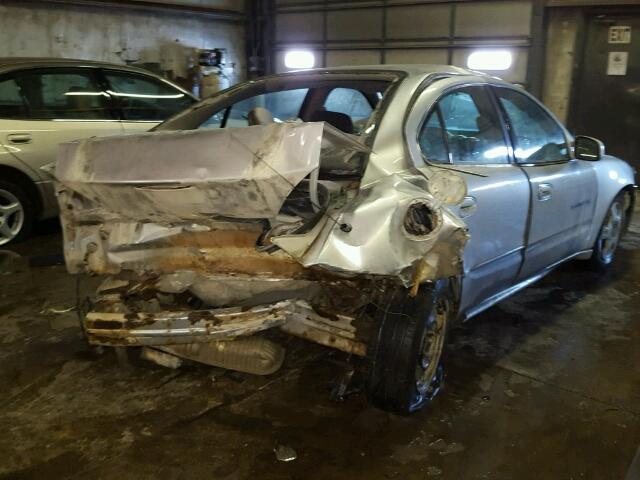 1G2NE52E35M110154 - 2005 PONTIAC GRAND AM S 银色 照片 4