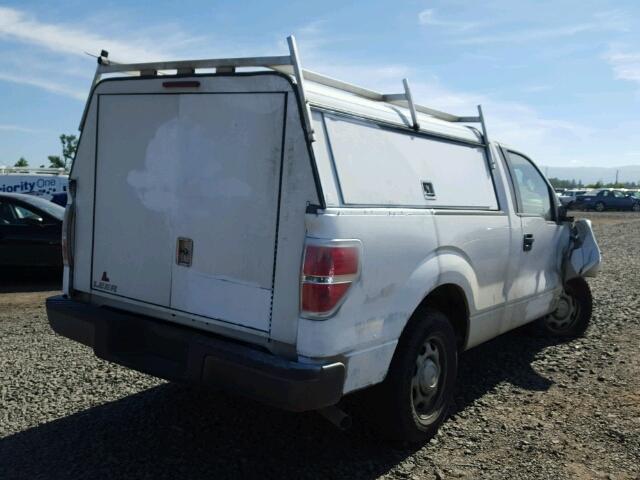 1FTMF1CM0CKE38711 - 2012 FORD F150 WHITE photo 4