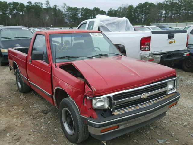 1GCCS14Z8N8110292 - 1992 CHEVROLET S TRUCK S1 RED photo 1