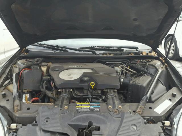 2G1WS581269307708 - 2006 CHEVROLET IMPALA POL BLACK photo 7