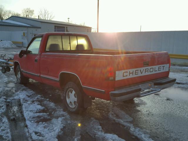 1GCEC14W3VZ146851 - 1997 CHEVROLET GMT-400 C1 RED photo 3