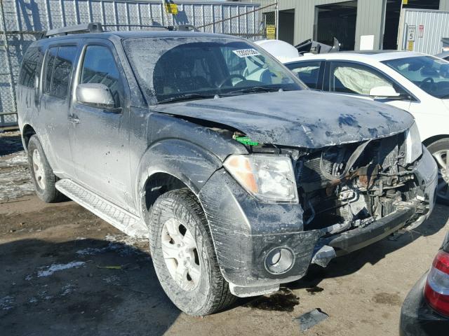 5N1AR18WX5C709898 - 2005 NISSAN PATHFINDER GRAY photo 1