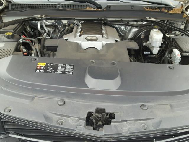 1GYS4TKJ6FR708823 - 2015 CADILLAC ESCALADE E WHITE photo 7