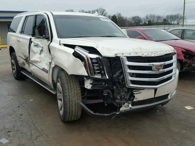 1GYS4TKJ6FR708823 - 2015 CADILLAC ESCALADE E WHITE photo 9