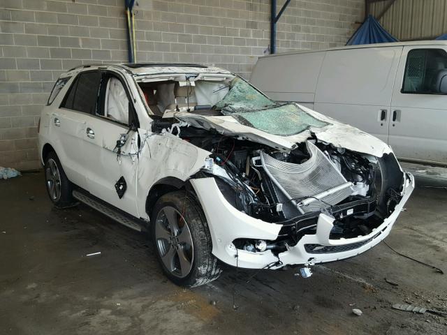 4JGDA5JB0GA750557 - 2016 MERCEDES-BENZ GLE 350 WHITE photo 1