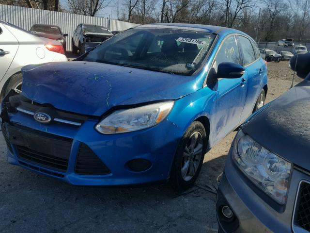 1FADP3K24DL203111 - 2013 FORD FOCUS SE BLUE photo 2