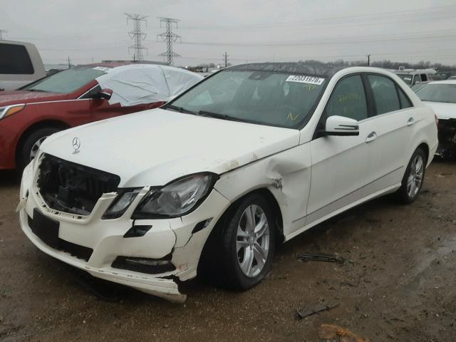 WDDHF8HB3BA342079 - 2011 MERCEDES-BENZ E 350 4MAT WHITE photo 2