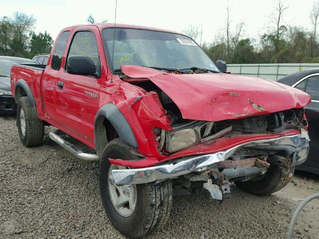 5TESM92N93Z183560 - 2003 TOYOTA TACOMA XTR RED photo 1