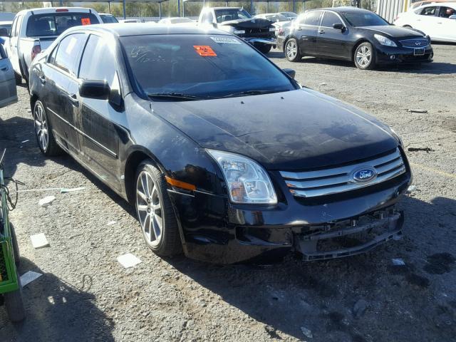 3FAHP07148R102772 - 2008 FORD FUSION SE BLACK photo 1