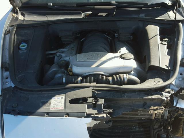 WP1AC29P14LA93783 - 2004 PORSCHE CAYENNE TU SILVER photo 7