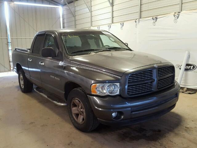 3D7HA18N52G170025 - 2002 DODGE RAM 1500 GRAY photo 1