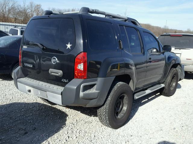 5N1AN08W59C501052 - 2009 NISSAN XTERRA OFF BLACK photo 4