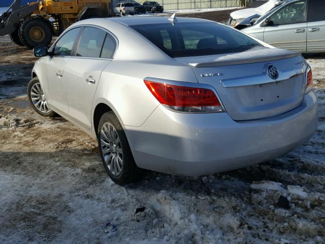 1G4GC5EC2BF265598 - 2011 BUICK LACROSSE C SILVER photo 3