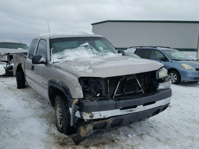 1GCHC29UX5E301056 - 2005 CHEVROLET SILVERADO GRAY photo 1