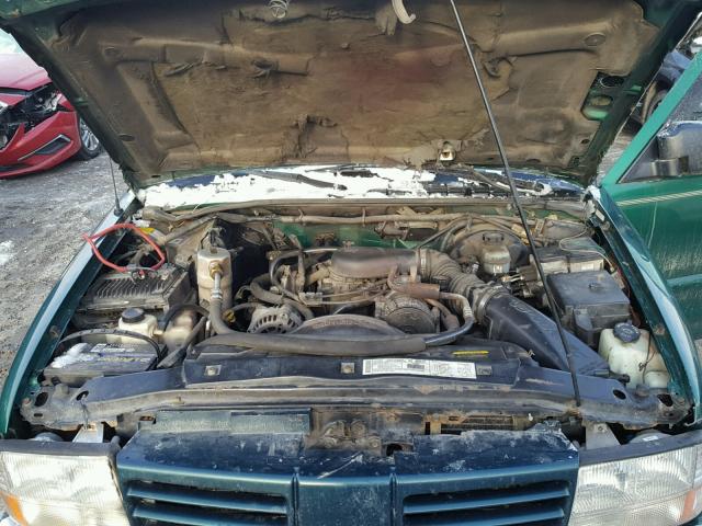 1GHDT13W2Y2115076 - 2000 OLDSMOBILE BRAVADA GREEN photo 7