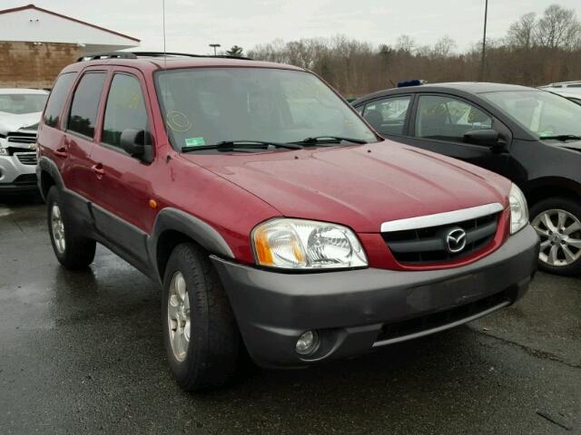 4F2YZ04114KM26933 - 2004 MAZDA TRIBUTE LX RED photo 1