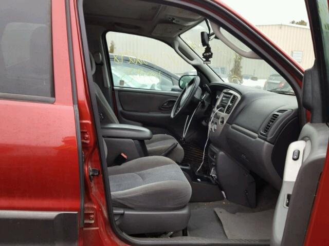 4F2YZ04114KM26933 - 2004 MAZDA TRIBUTE LX RED photo 5