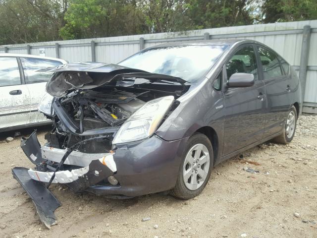 JTDKB20U173221360 - 2007 TOYOTA PRIUS CHARCOAL photo 2