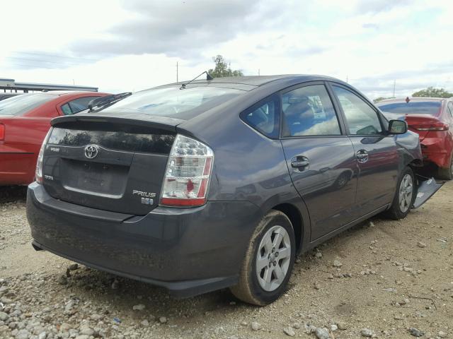 JTDKB20U173221360 - 2007 TOYOTA PRIUS CHARCOAL photo 4