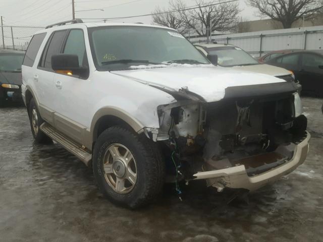 1FMFU18566LA06747 - 2006 FORD EXPEDITION WHITE photo 1