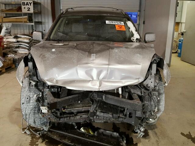 JN8AS58V88W117723 - 2008 NISSAN ROGUE S SILVER photo 9