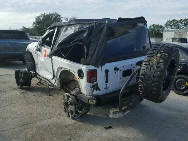 1C4AJWAG9EL326479 - 2014 JEEP WRANGLER S 白色 照片 3