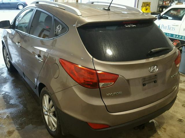 KM8JUCAC0DU694962 - 2013 HYUNDAI TUCSON GLS GOLD photo 3