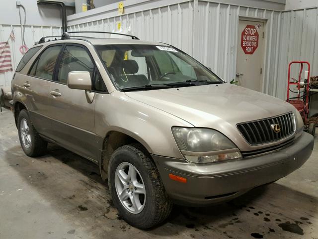 JT6HF10U6X0067424 - 1999 LEXUS RX 300 BEIGE photo 1