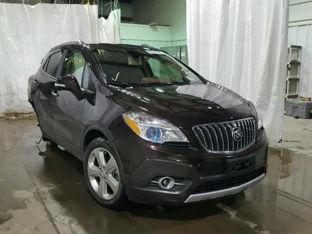 KL4CJCSB0FB174944 - 2015 BUICK ENCORE BROWN photo 1