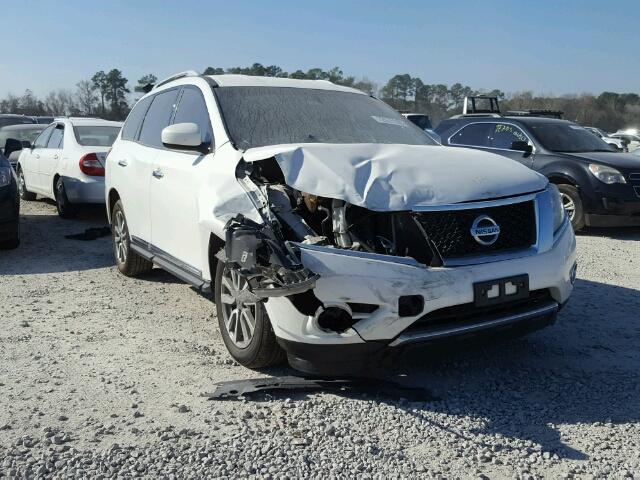 5N1AR2MN0EC642022 - 2014 NISSAN PATHFINDER WHITE photo 1