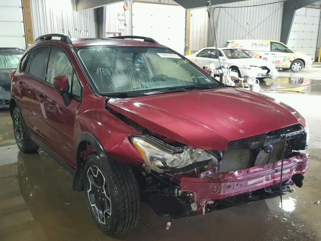 JF2GPAKC8E8235117 - 2014 SUBARU XV CROSSTR BURGUNDY photo 1