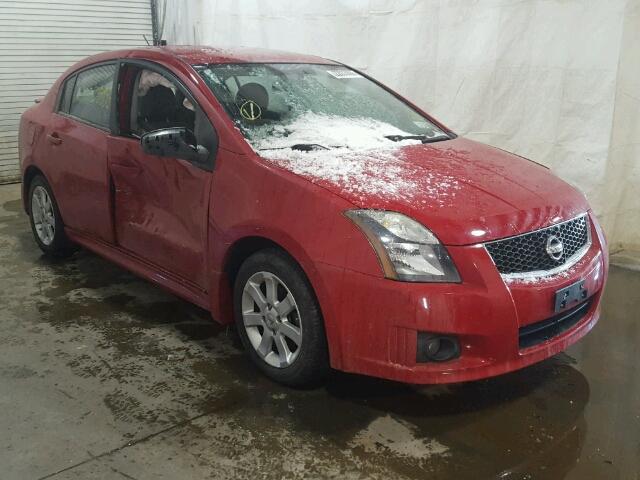 3N1AB6AP9CL656995 - 2012 NISSAN SENTRA 2.0 RED photo 9