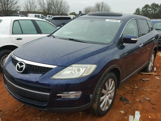 JM3TB28A780158824 - 2008 MAZDA CX-9 BLUE photo 2