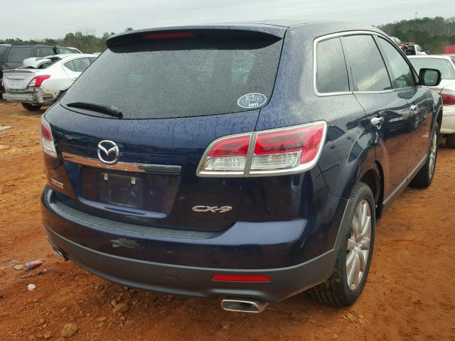 JM3TB28A780158824 - 2008 MAZDA CX-9 BLUE photo 4