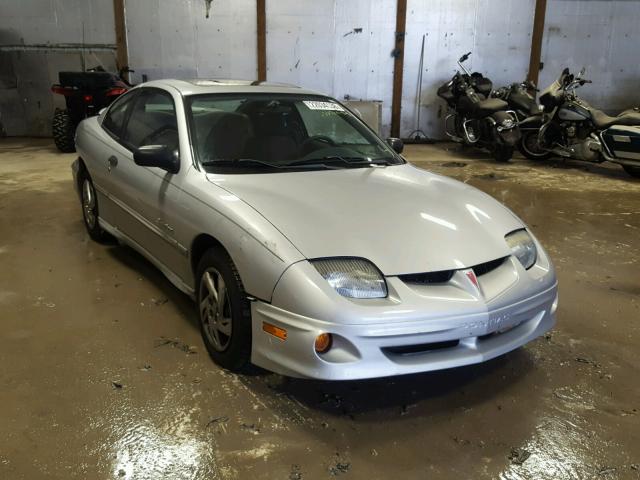 1G2JB124827180363 - 2002 PONTIAC SUNFIRE SE SILVER photo 1