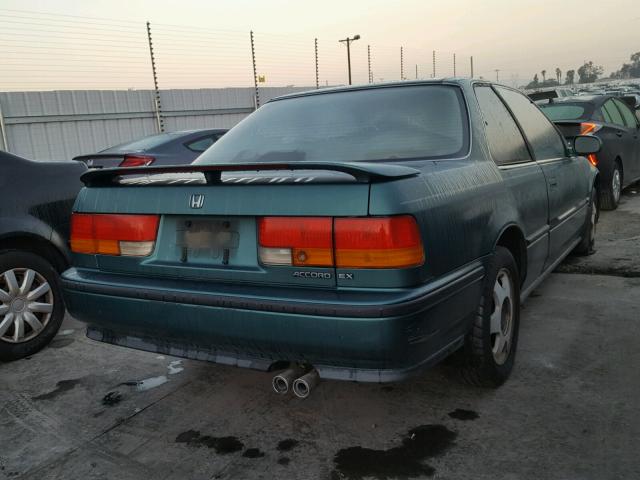 1HGCB7272NA035572 - 1992 HONDA ACCORD EX GREEN photo 4