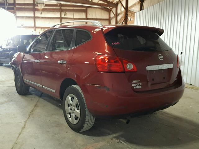 JN8AS5MV8FW255040 - 2015 NISSAN ROGUE SELE RED photo 3